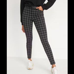 Old Navy: High-Waisted Printed Pixie Skinny Pants - Size 4